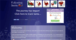 Desktop Screenshot of followingsanta.com
